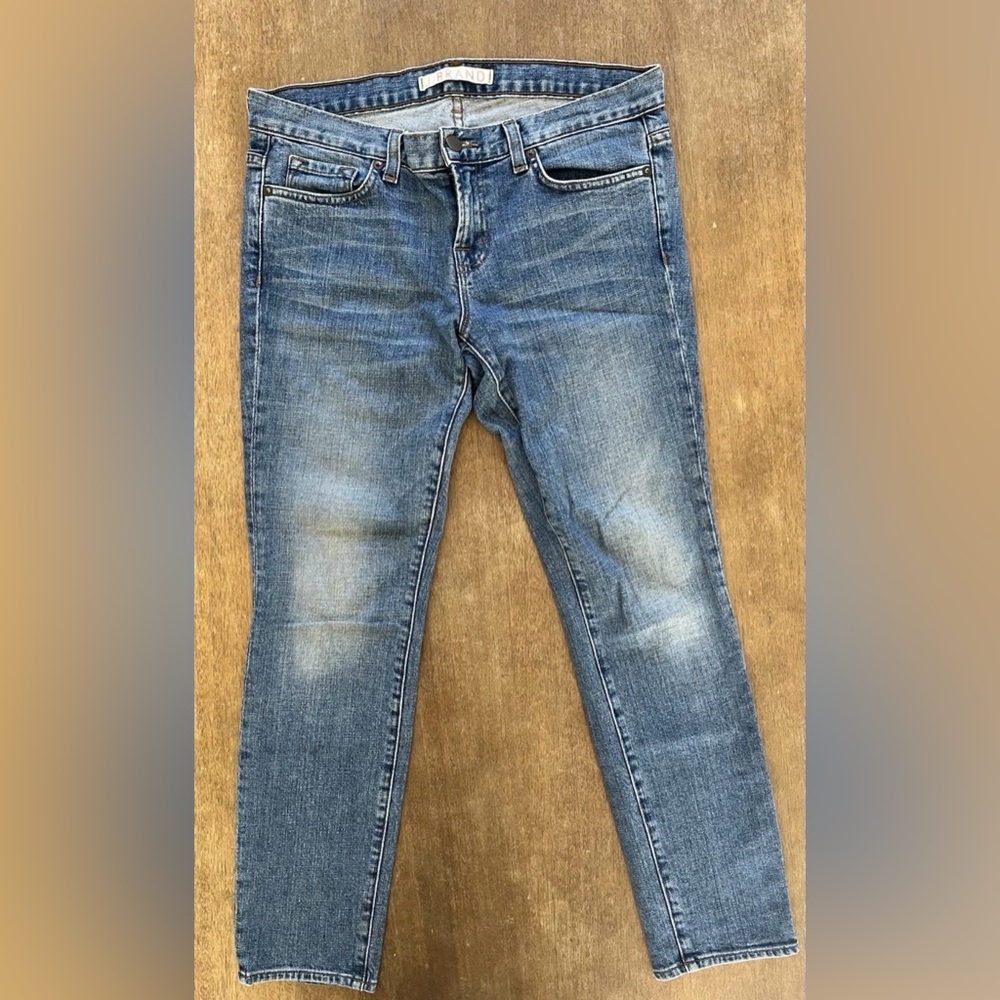 Anthropologie J Brand Women’s Faded Blue Skinny Ankle Jeans
